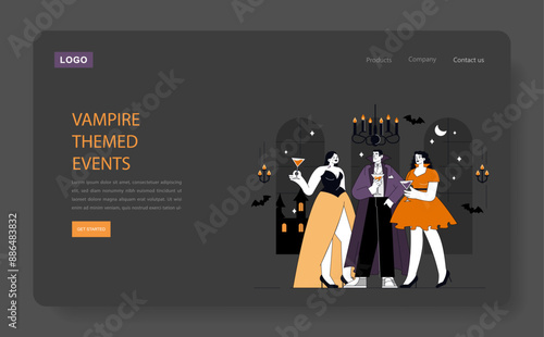 Halloween. Flat Vector Illustration