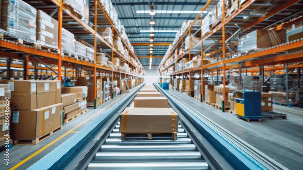Automated Warehouse: Streamlined Efficiency with Advanced Technology - Logistics Management Automated Warehouse: Streamlined Efficiency with Advanced Technology - Logistics Management