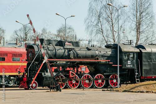 old steam locomotive