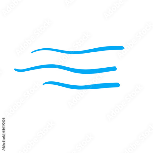 waves vector illustration