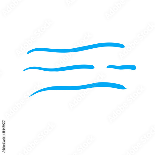 waves vector illustration
