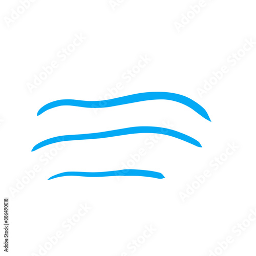 waves vector illustration