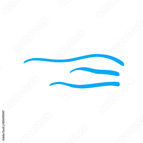 waves vector illustration