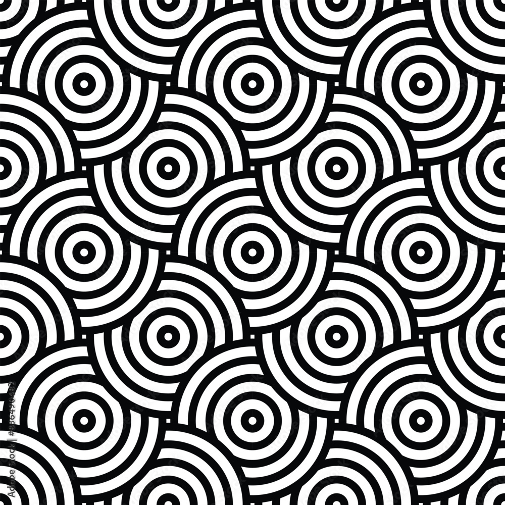 Japanese seamless pattern in oriental geometric traditional style. 3d ornament for lunar chinese new year decoration. black and white abstract asian vector creative motif. Vintage tiger. Japanese seamless pattern in oriental geometric traditional style. 3d ornament for lunar chinese new year decoration. black and white abstract asian vector creative motif. Vintage tiger.