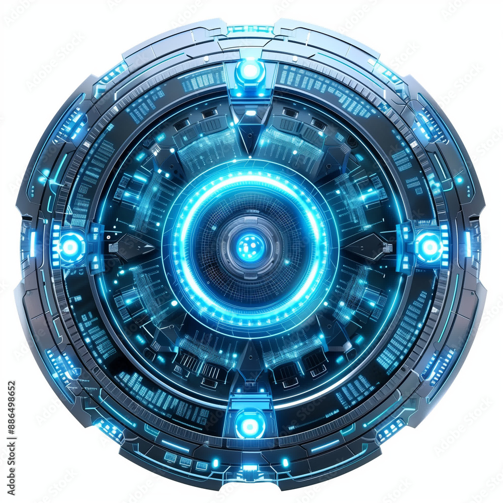 UFO on transparent background UFO on transparent background