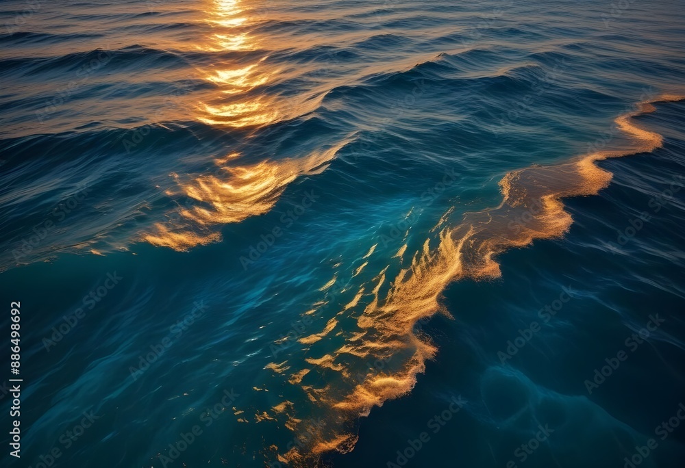 Beautiful beach scenery, high angle view of the sea Beautiful beach scenery, high angle view of the sea