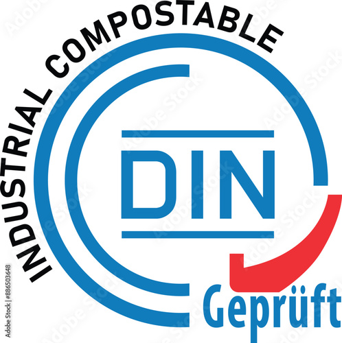 Home compostable product icon. Plastics suitable for home composting emblem. Suitable for nature, environment and health. Suitable for eco-friendly product packaging icon.