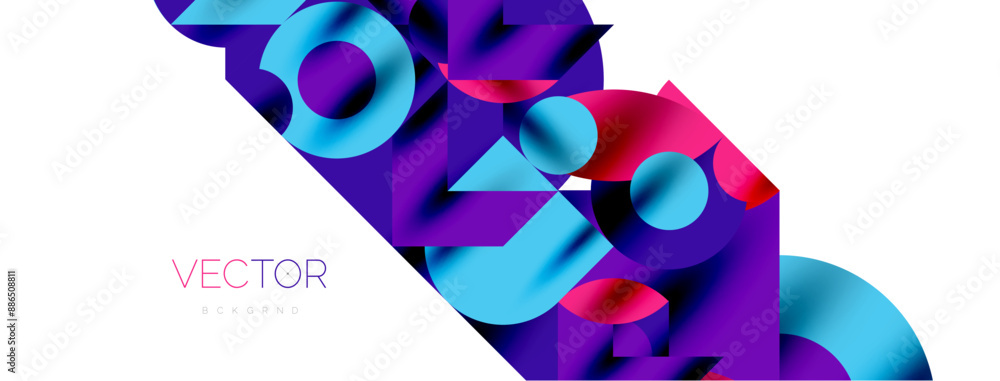 Circle pattern, round elements with lines and arrows composition for wallpaper, banner, background or landing Circle pattern, round elements with lines and arrows composition for wallpaper, banner, background or landing