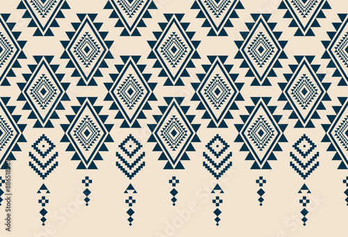 abstract Traditional geometric ethnic fabric pattern ornate elements with ethnic patterns design for textiles, rugs, clothing, sarong, scarf, batik, wrap, embroidery, print, curtain, carpetv