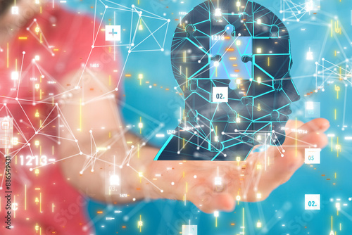 digital medical futuristic ...