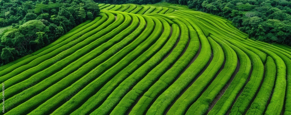 Fototapeta premium Deforestation and its impact on carbon emissions, Emissions, environmental degradation and climate change