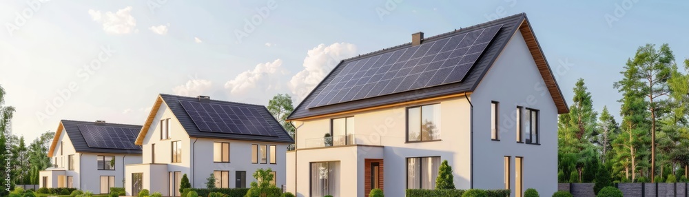 Smart homes powered by renewable energy, Advancements, sustainable technology and modern living Smart homes powered by renewable energy, Advancements, sustainable technology and modern living