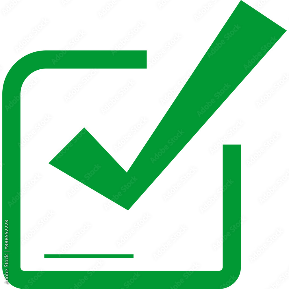 Modern Cheklist Icon Modern Cheklist Icon