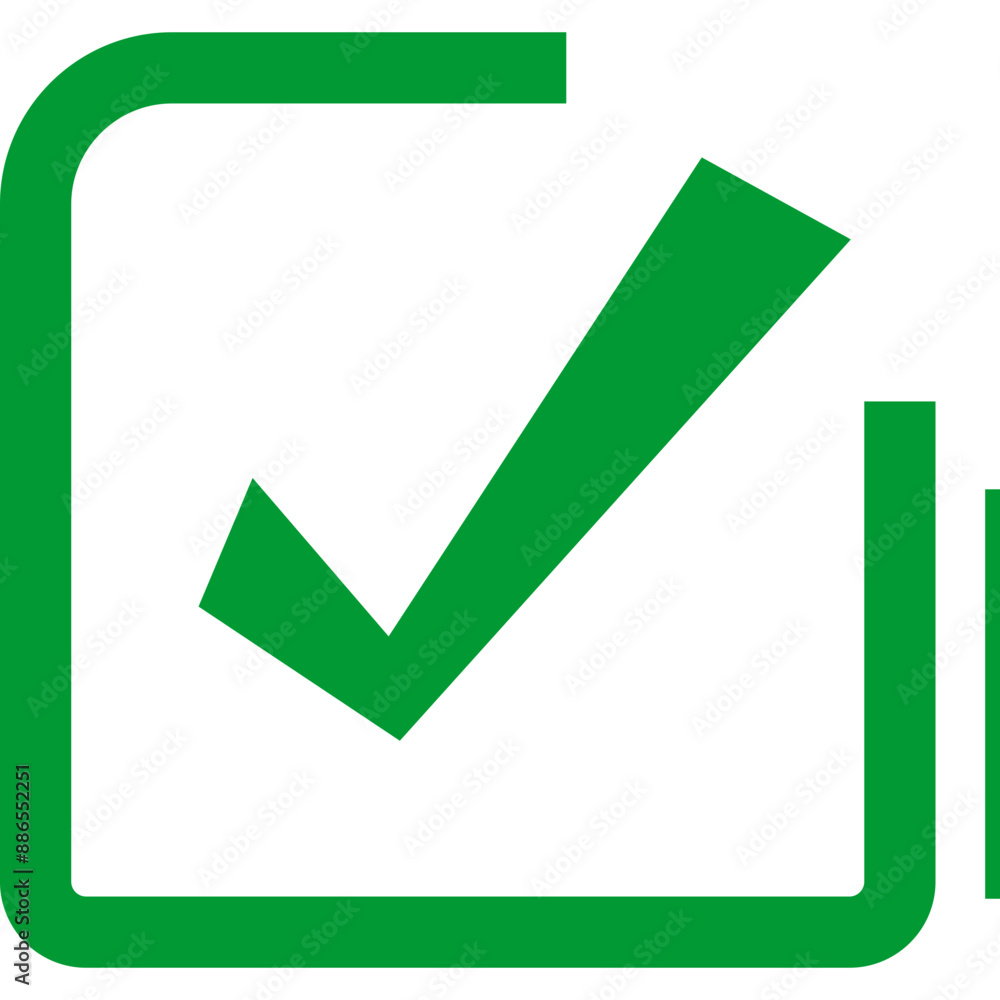 Modern Cheklist Icon Modern Cheklist Icon