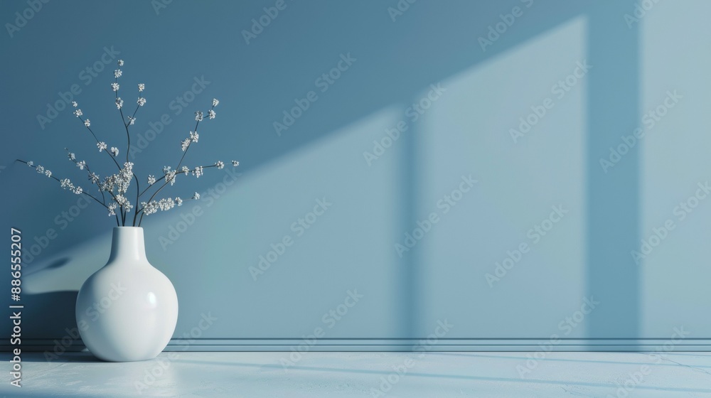 A simple and clear presentation on a blue background. A commercial photo with a place to copy text and advertising. A simple and clear presentation on a blue background. A commercial photo with a place to copy text and advertising.
