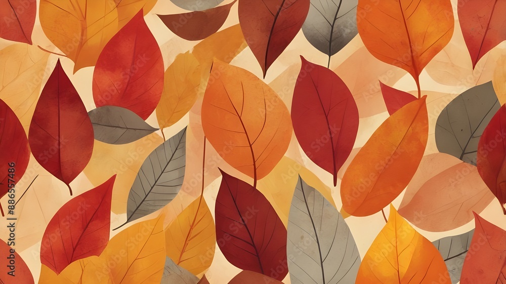 autumn leaves abstract wallpaper autumn leaves abstract wallpaper