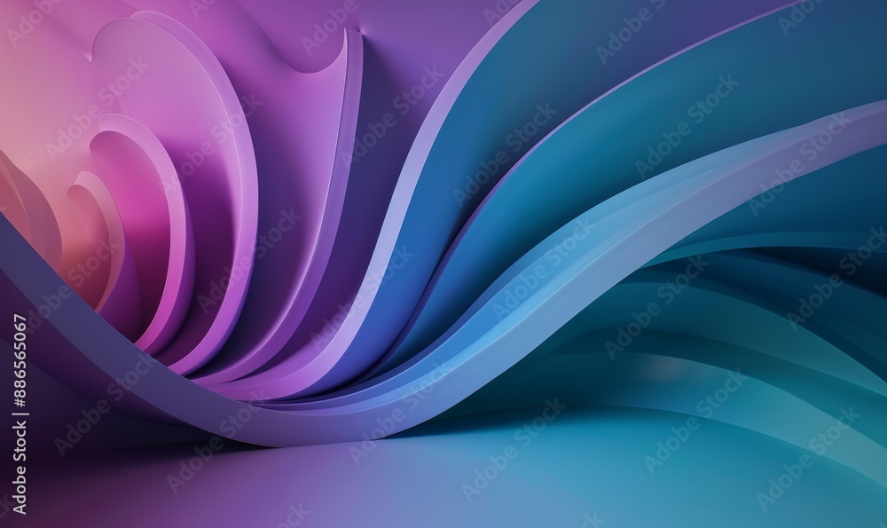 background with blue and purple gradient and spiral shape background with blue and purple gradient and spiral shape
