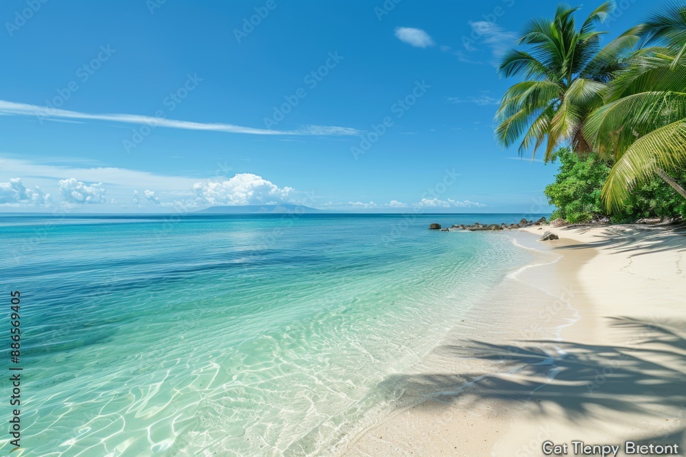 Fototapeta premium Tropical Beach Paradise