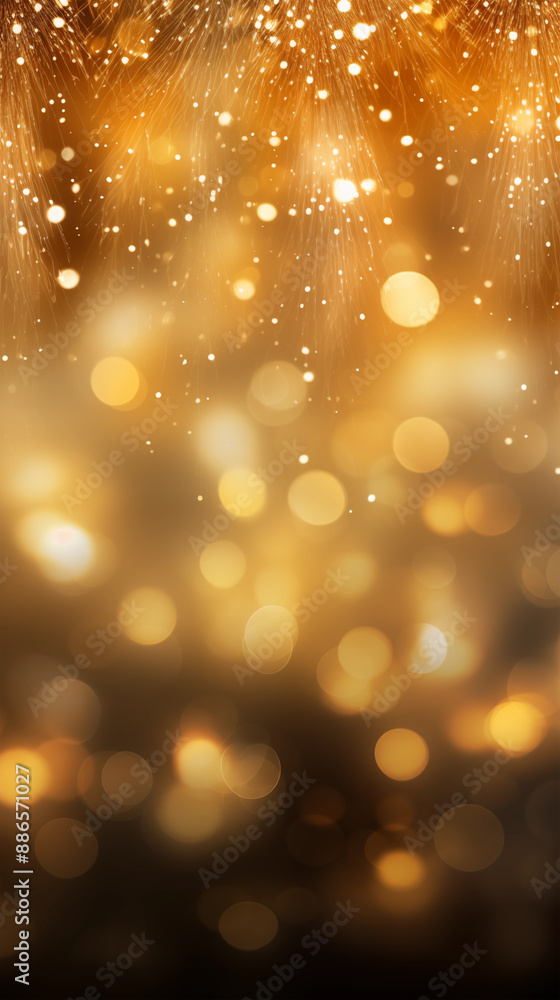 vertical black gold background. abstract background with bokeh vertical black gold background. abstract background with bokeh