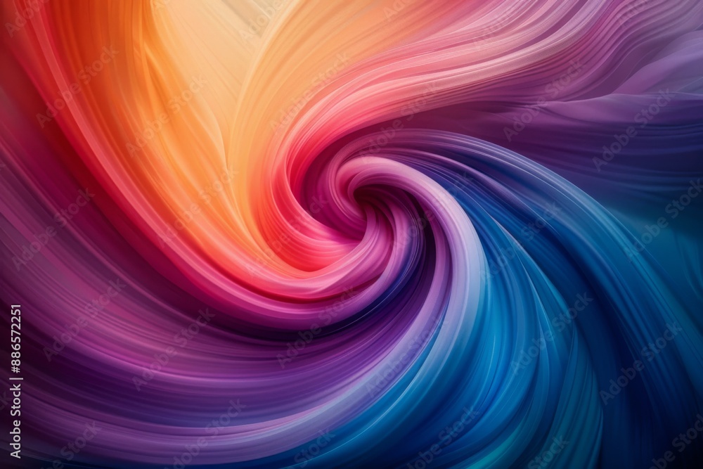 Fototapeta premium Colorful Abstract Swirl