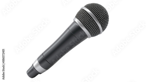 microphone isolated on white background