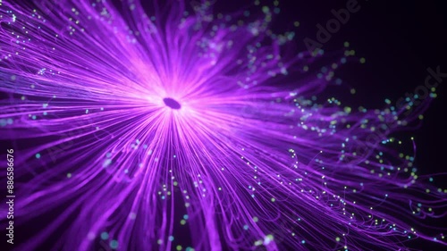 Wallpaper Mural Purple technology background Torontodigital.ca