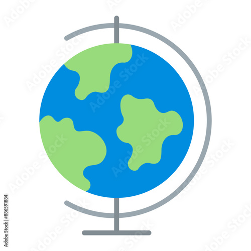 Globe Stand Icon