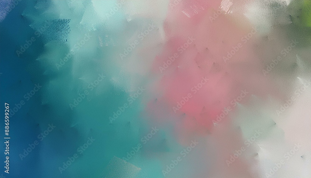 Obraz premium awesome abstract painting background graphic with dark gray, cadet blue and baby pink colors and space for text or image. can be used as postcard or poster