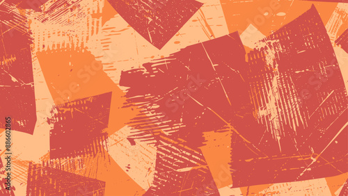 Abstract background in woodcut style. vector illustration