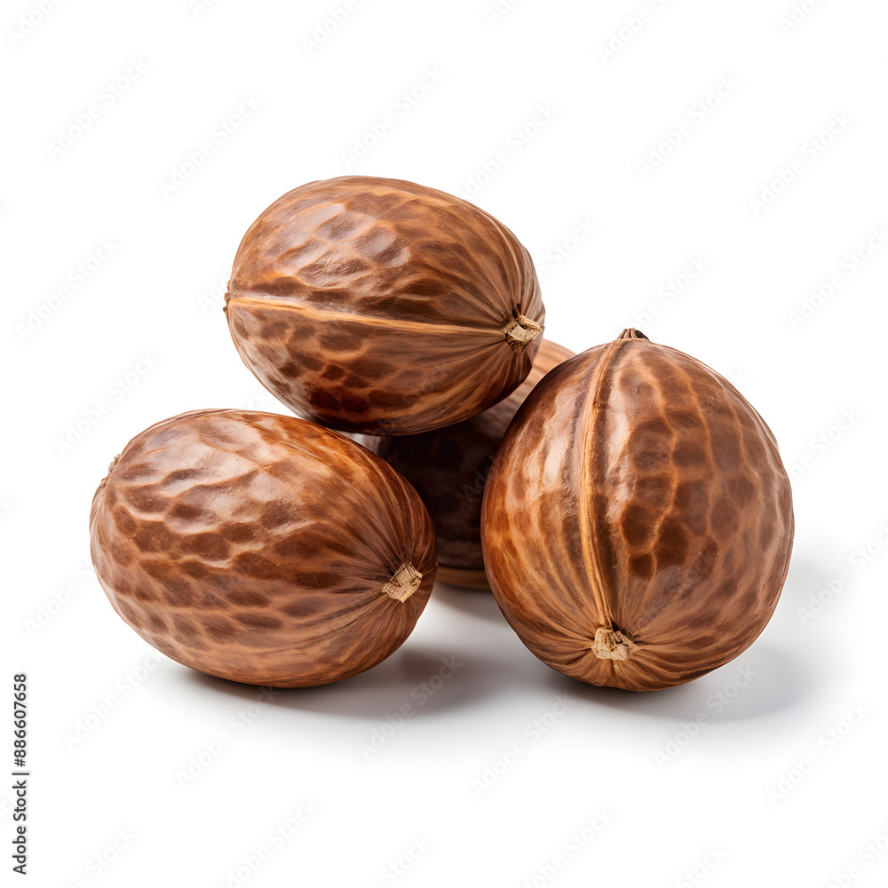nutmeg isolated on white background
nutmeg isolated on white background