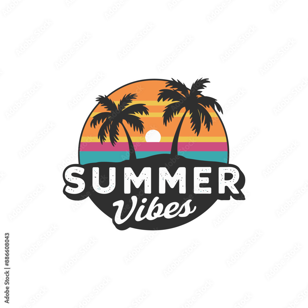 Summer Vibes Typography Design and Free Vector Summer Vibes Typography Design and Free Vector