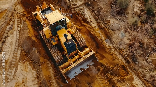 Autonomous Dozer Transforming the Landscape for New Development photo