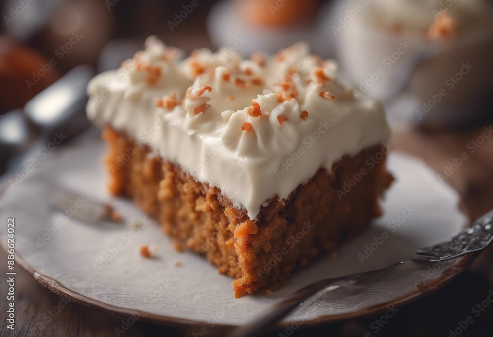 rich and moist carrot cake with cream cheese frosting
rich and moist carrot cake with cream cheese frosting