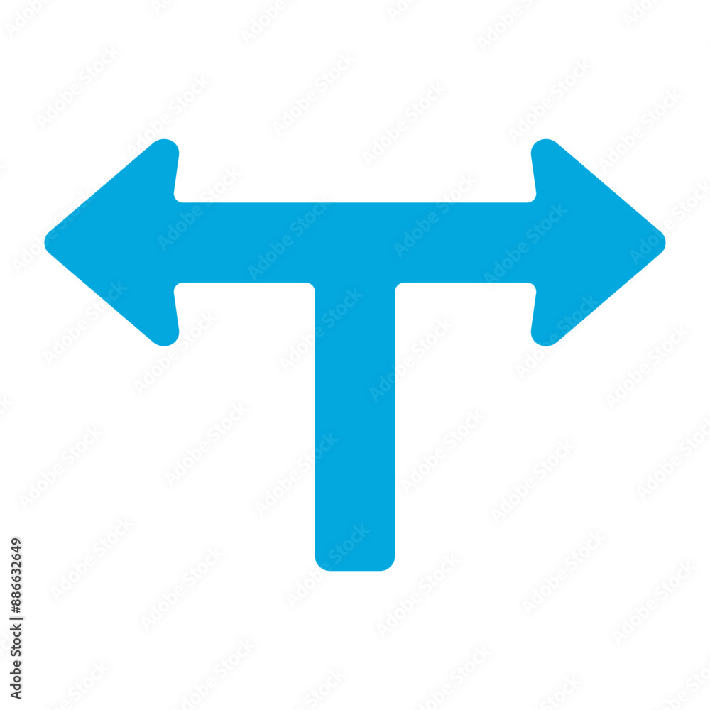 T Junction Icon T Junction Icon