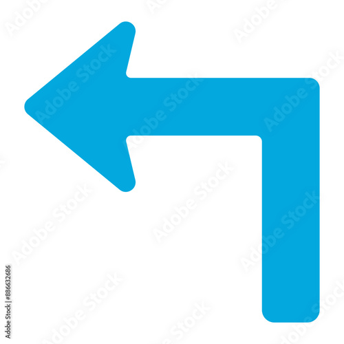 Turn Left Icon