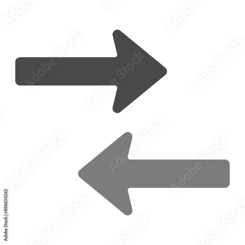 Opposite Arrows Icon