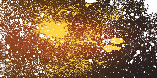 sun light brown orange black abstract gradient background with grain and noise texture