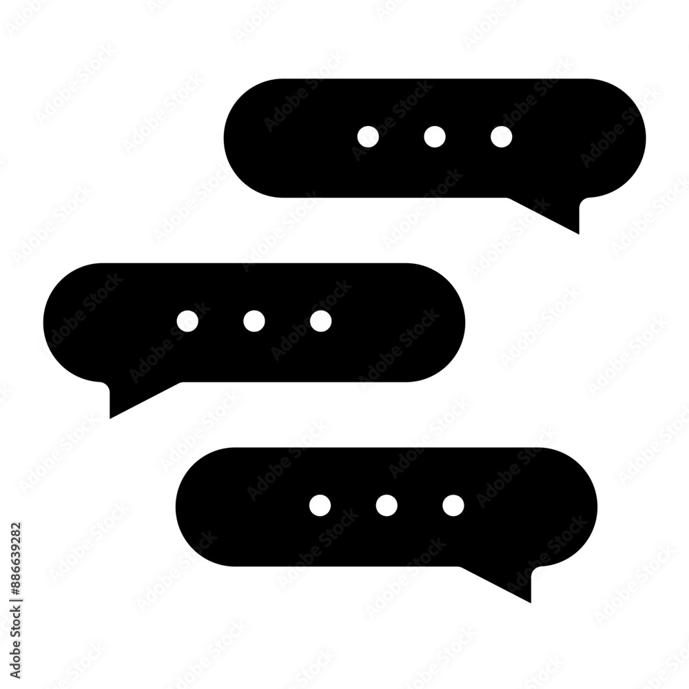 icon bubble chat glyph icon bubble chat glyph