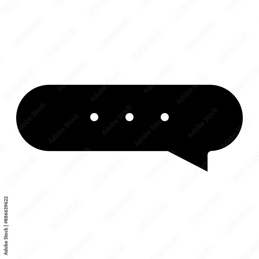 icon bubble chat glyph icon bubble chat glyph