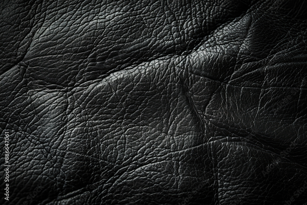 Fototapeta premium Generative ai on theme of beautiful texture surface leather for design natural abstract background