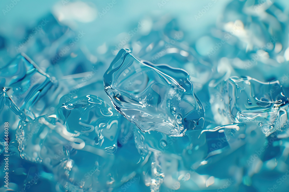 Generative ai on theme of beautiful texture transparent ice for design natural abstract background Generative ai on theme of beautiful texture transparent ice for design natural abstract background