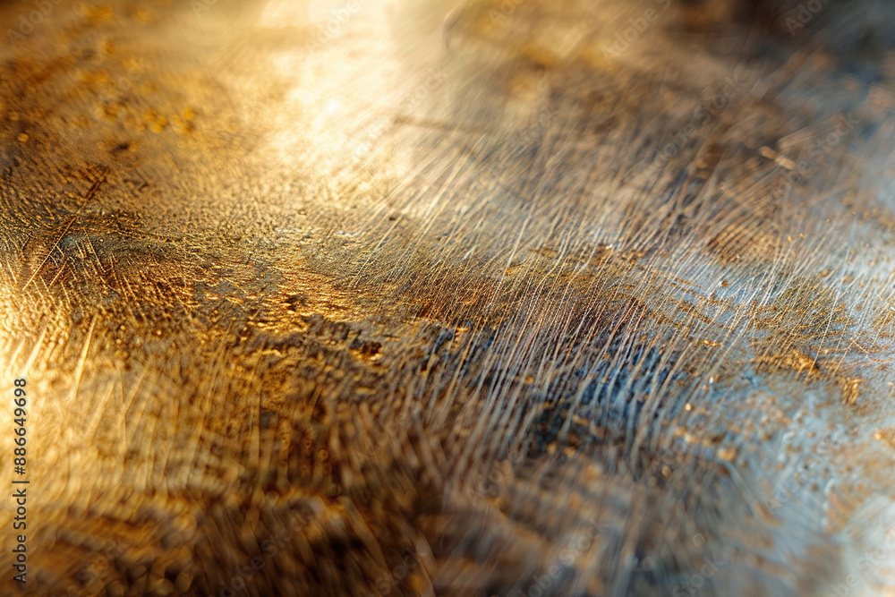 Generative ai on theme of beautiful texture metal creasy foil, design natural abstract background Generative ai on theme of beautiful texture metal creasy foil, design natural abstract background