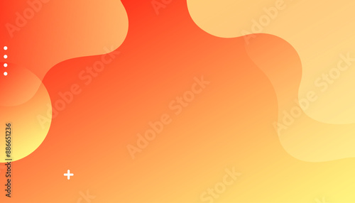 Abstract orange gradient geometric background.  It is suitable for posters, flyers, websites, covers, banners, advertising
