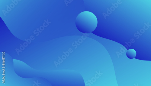 Abstract blue gradient background.vector illustration for poster, web, cover, greeting, card, promotion, EPS 10