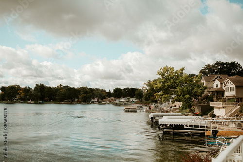 Lakefront scene
