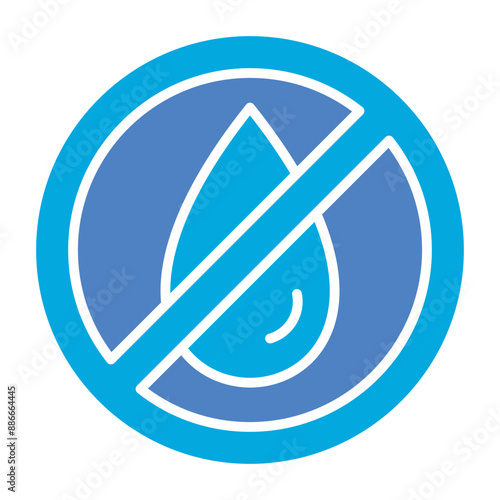 Free Download No Water Icon - GFXLoad