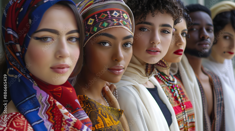 Fototapeta premium People of colour