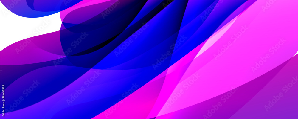 Obraz premium Abstract swirl design geometric concept. Vector Illustration For Wallpaper, Banner, Background, Card, Book Illustration, landing page