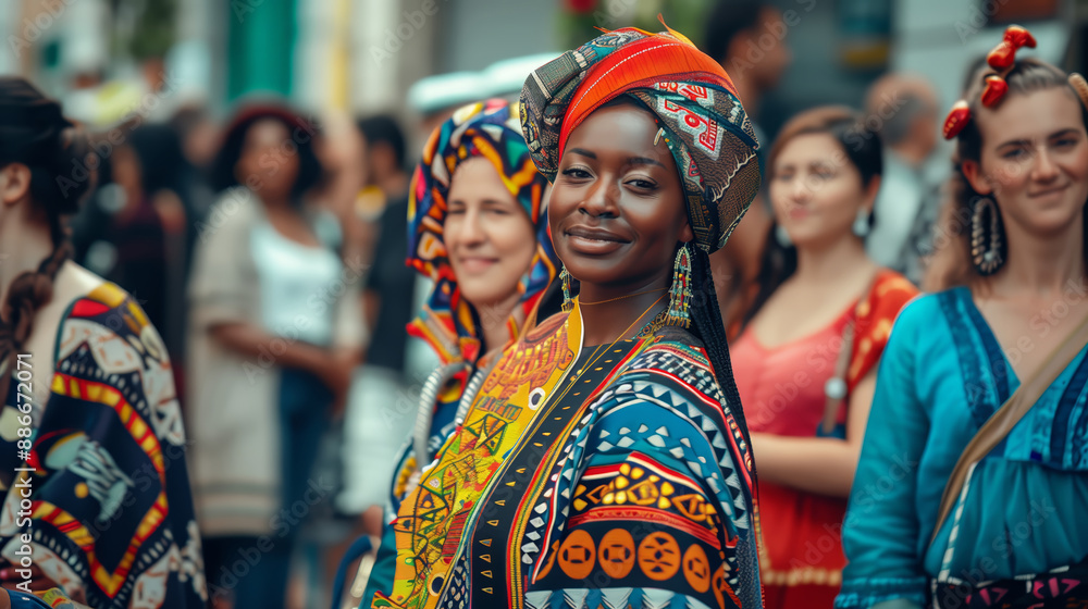 Fototapeta premium People of colour