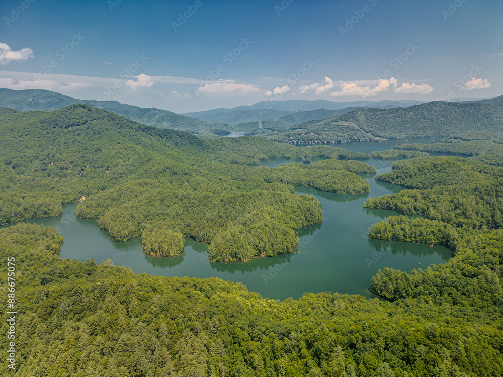 Fototapeta premium lake Santeetlah, NC